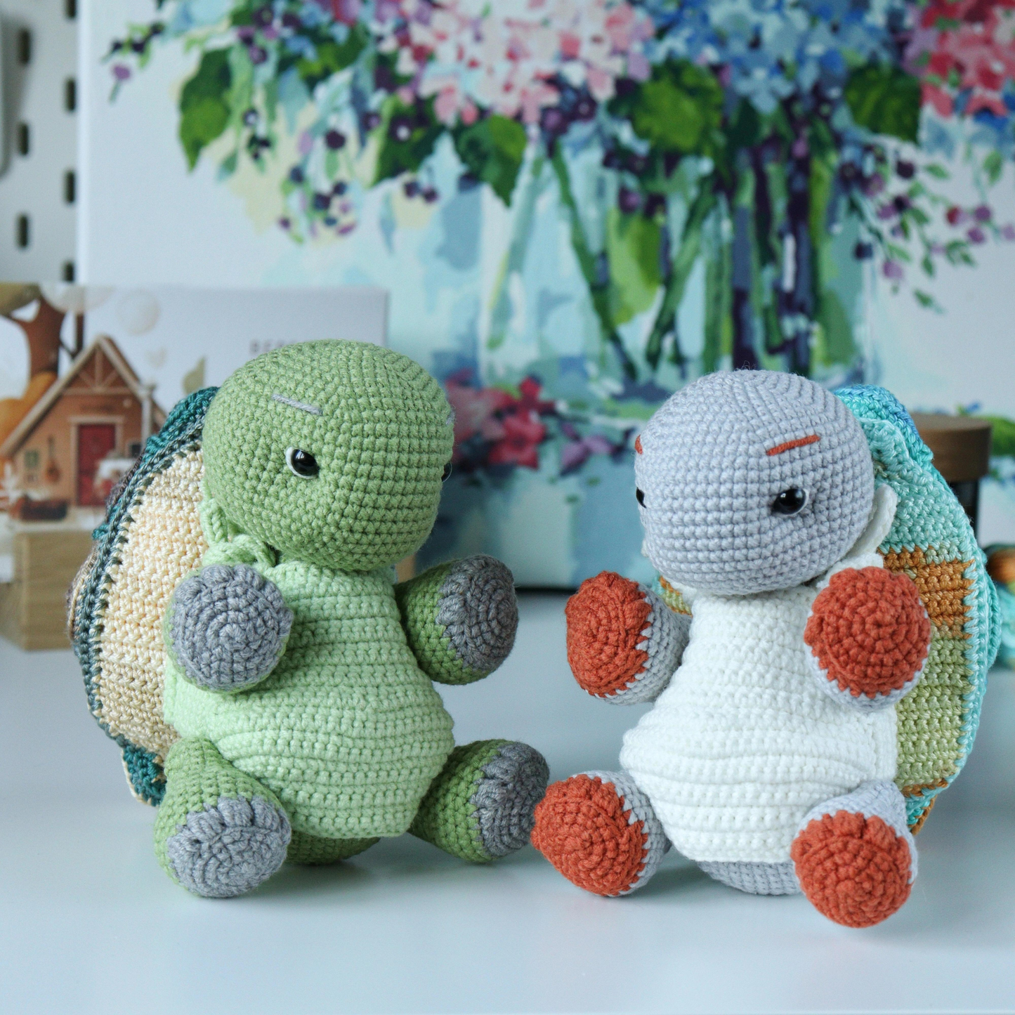 Turtle with removable shell crochet pattern - photo 2