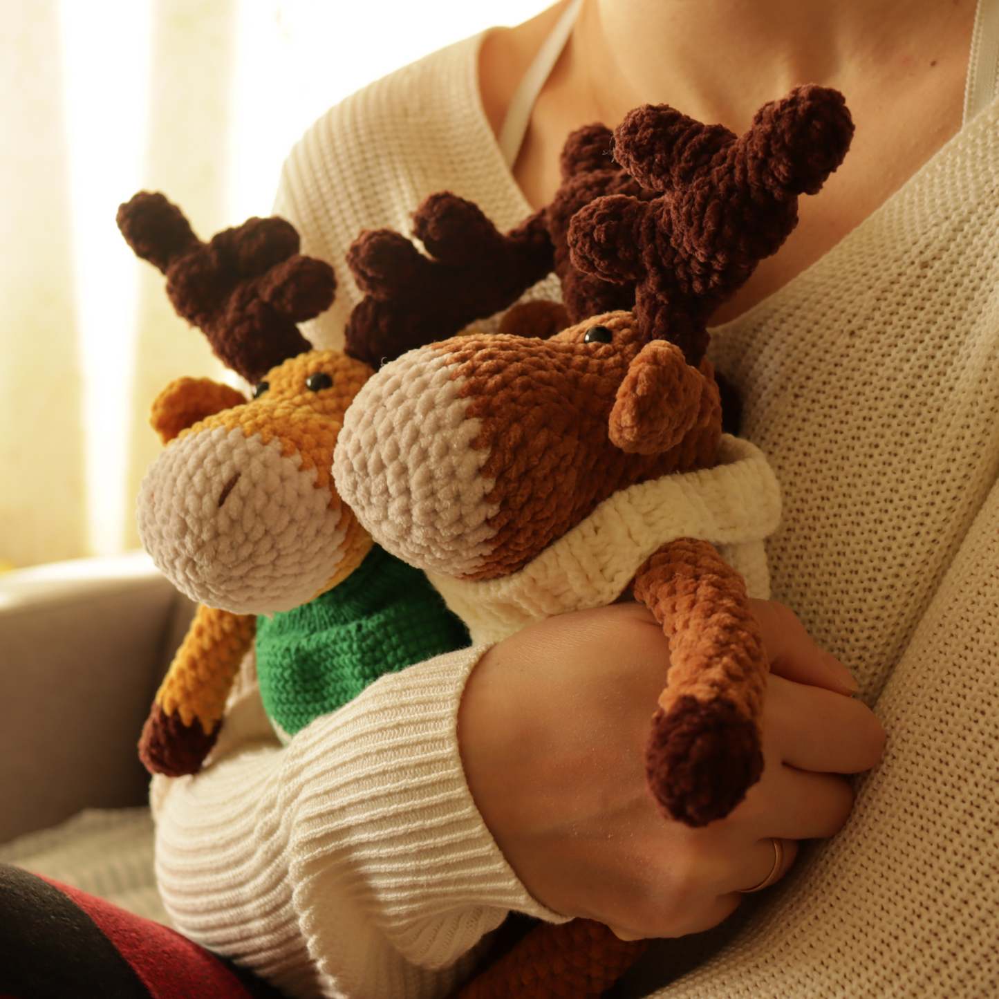 Crochet moose pattern