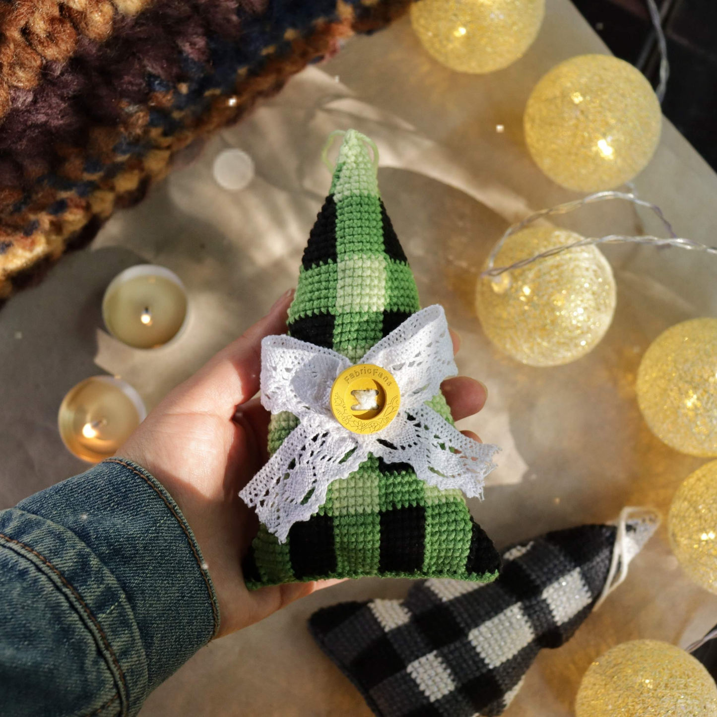 The Christmas tree, Santa and Snowman crochet patterns