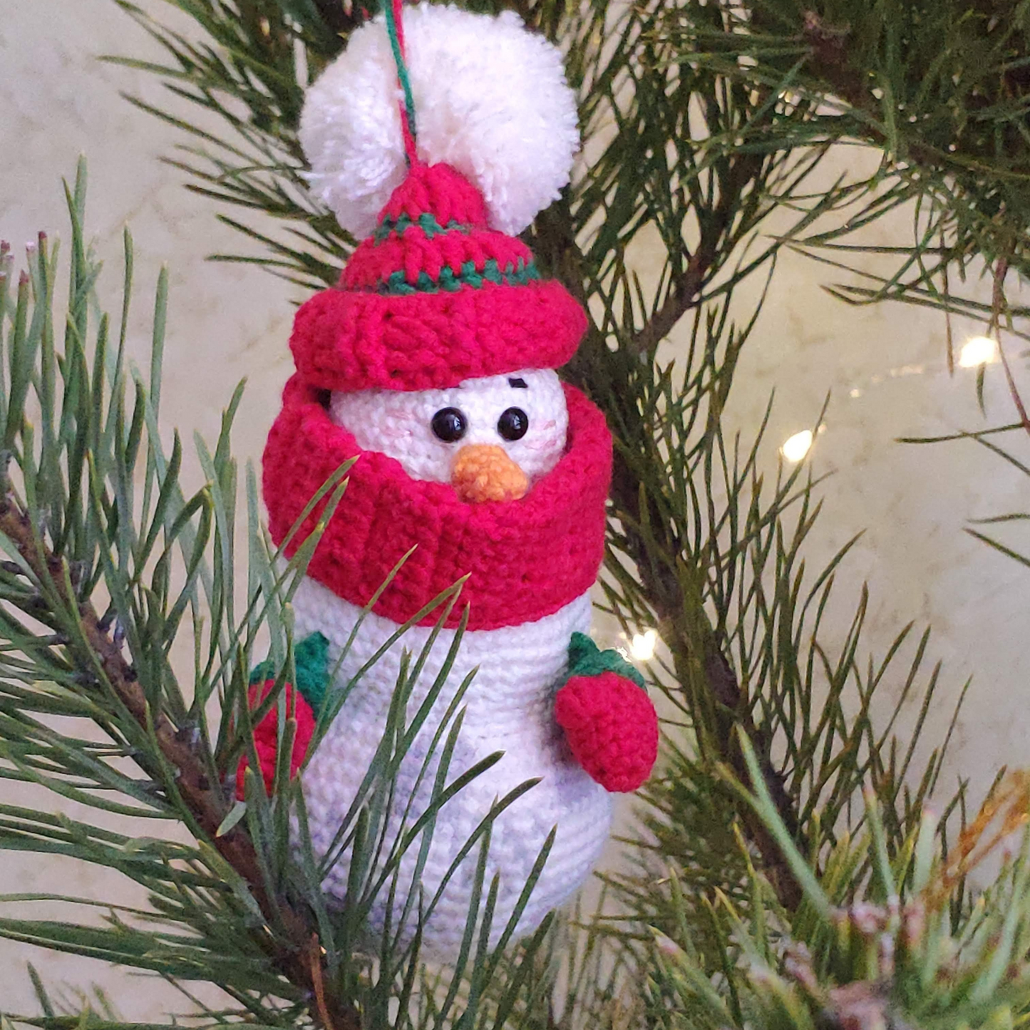 Snowman crochet pattern