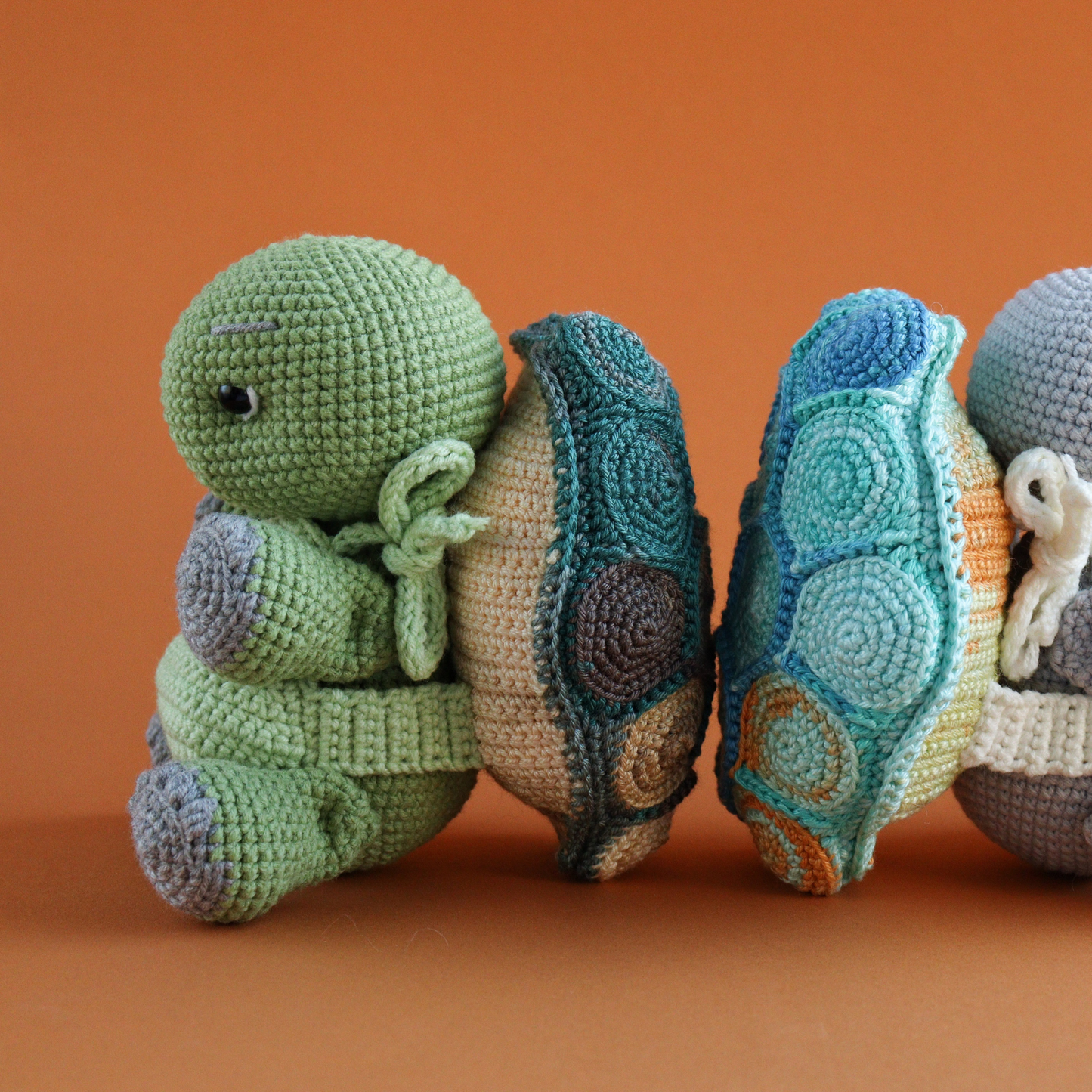 Turtle with removable shell crochet pattern - photo 4