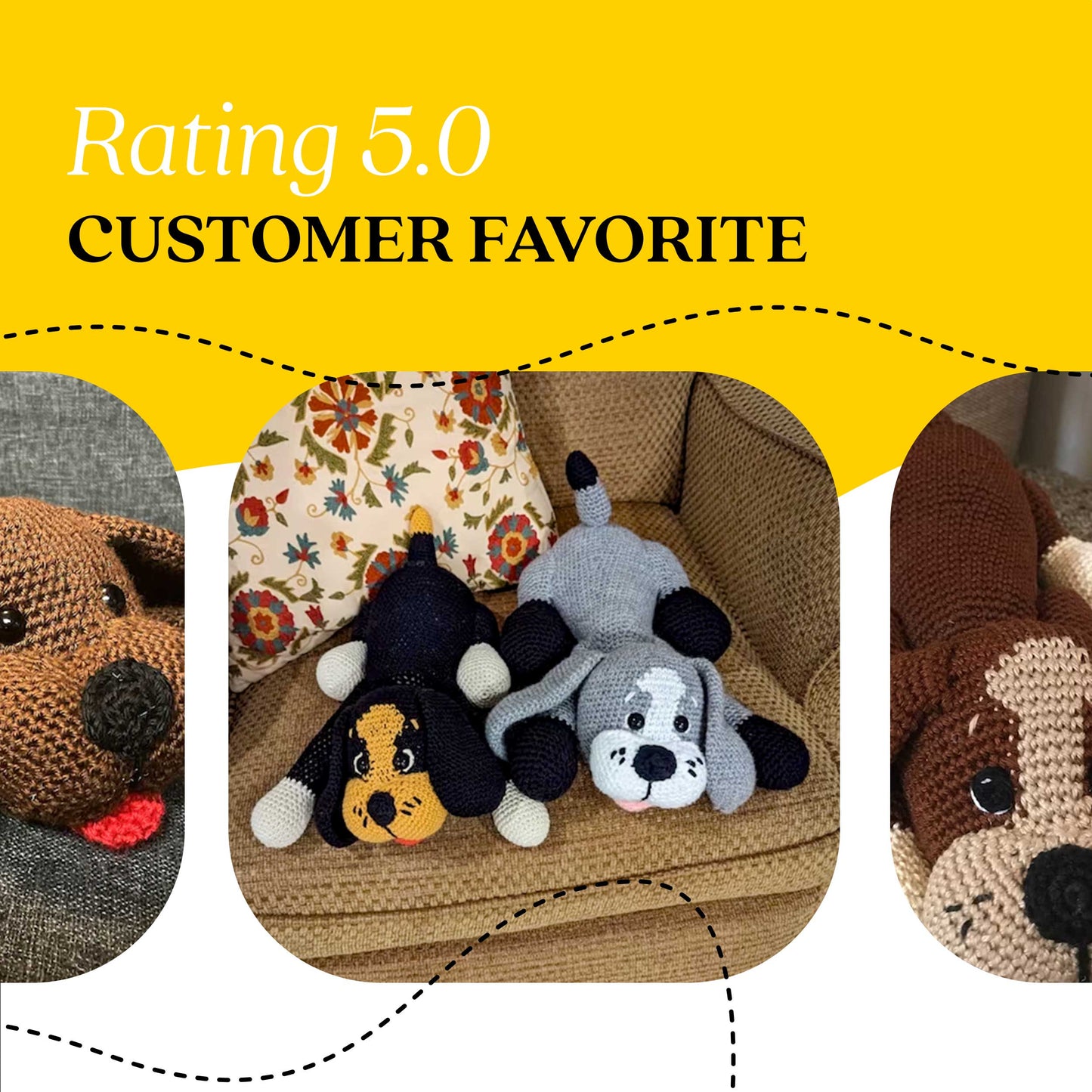 Alpha the Crochet Dog Pattern