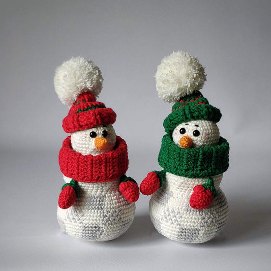 Snowman crochet pattern